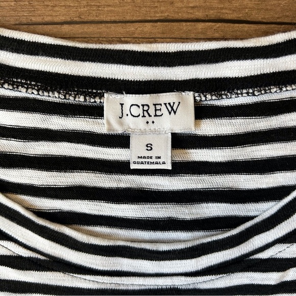 J. Crew Striped T-shirt Dress - Picture 4 of 7